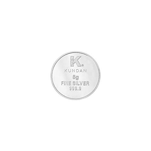 Kundan 999 Silver Kalpataru Precious 5 gm Coin