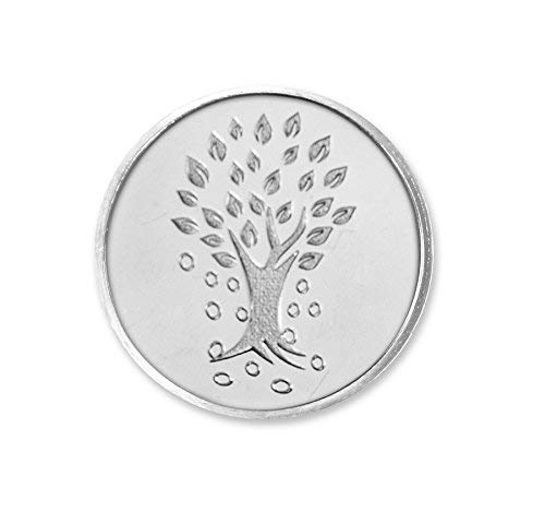 Kundan 999 Silver Kalpataru Precious 10 gm Coin