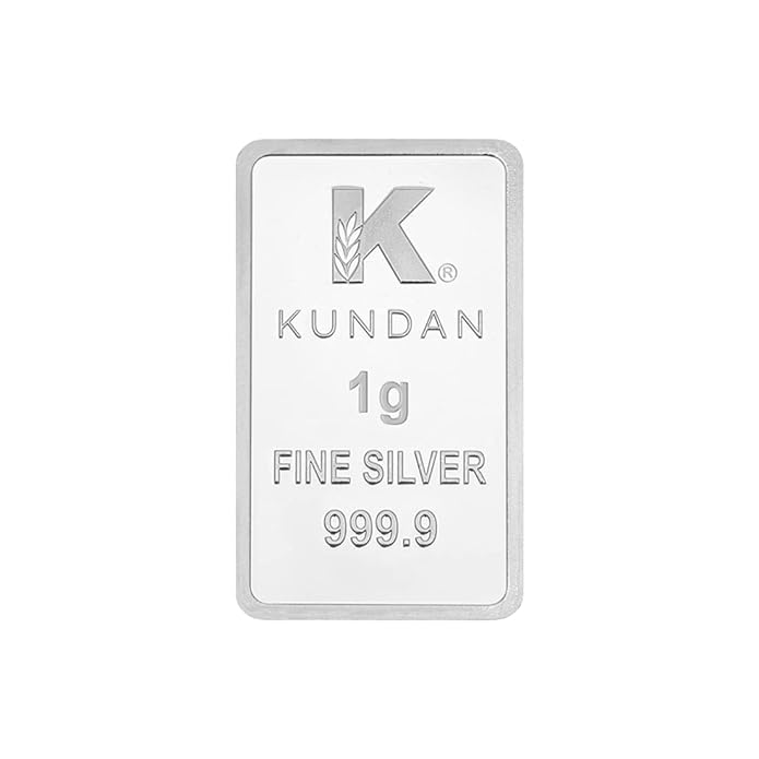 Kundan 999.9 Purity Kalpataru Tree 1gm Silver Bar