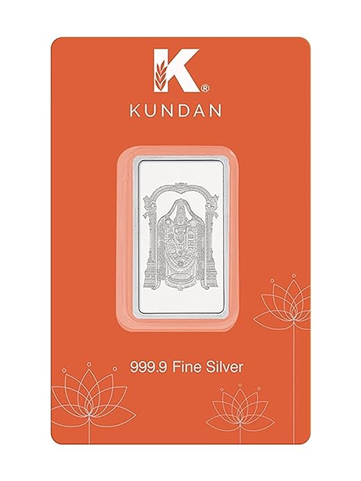 Kundan 999 Silver Tirupati Balaji Precious 20gm Coin