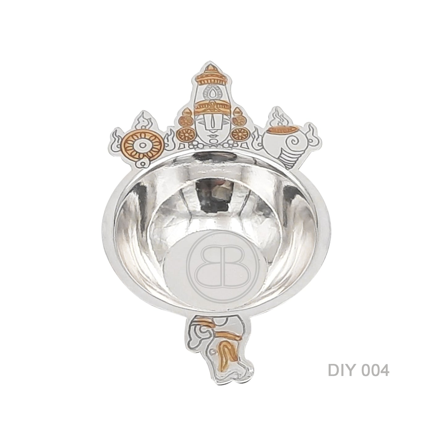 Diya Signature Engrave - Bala Ji Gold