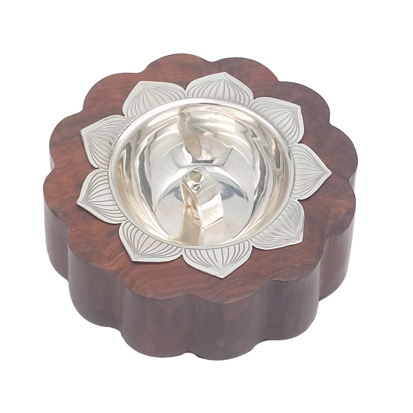 Diya Signature Engrave - Lotus