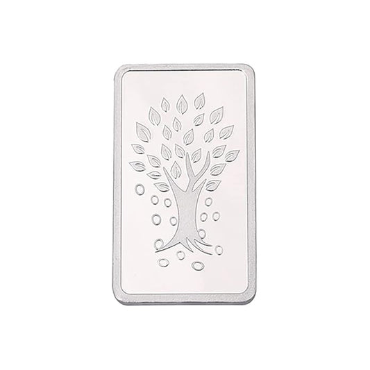 Kundan 999.9 Purity Kalpataru Tree 1gm Silver Bar