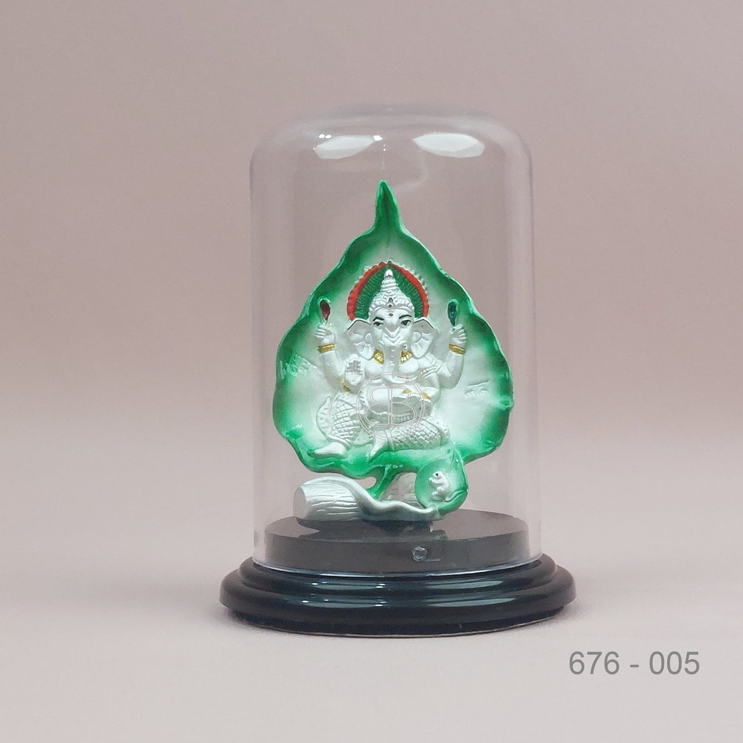999 Pure Silver Leaf Ganesh JI Idol