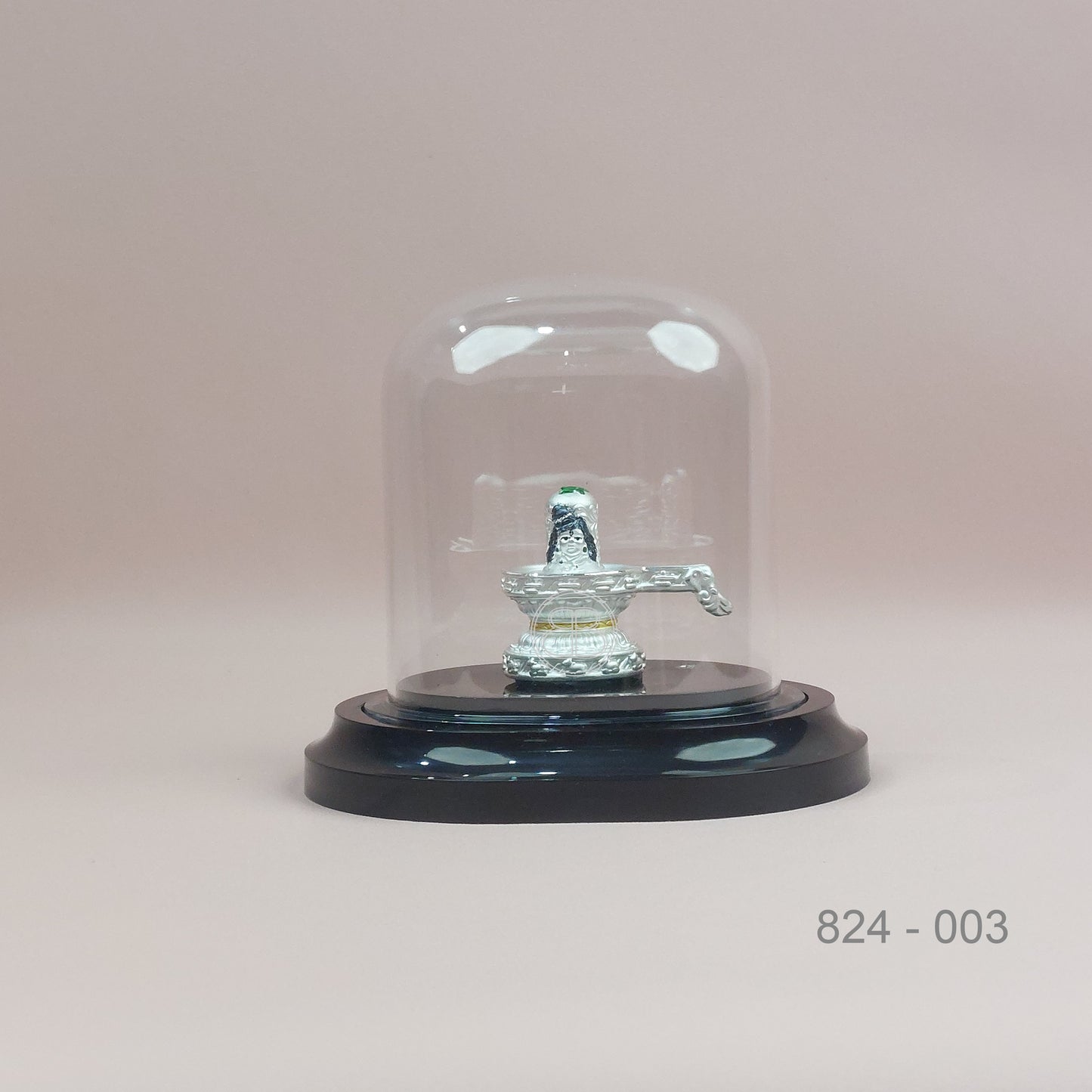 999 Pure Silver Shivling Idol