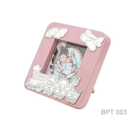 Jungle Party Baby Photo Frame Bharat Silverware