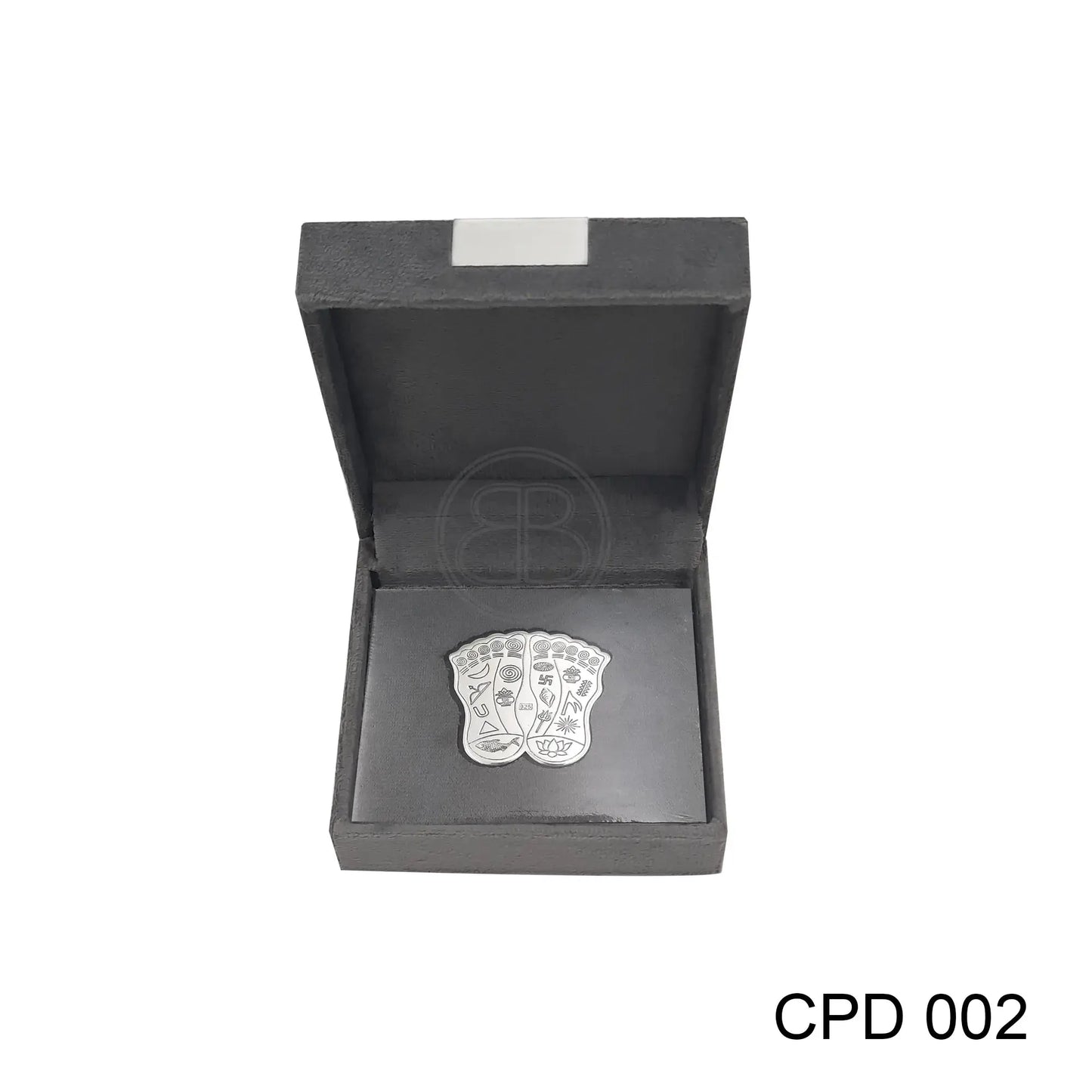 Divine Lakshmi Ji Charan Paduka Bharat Silverware