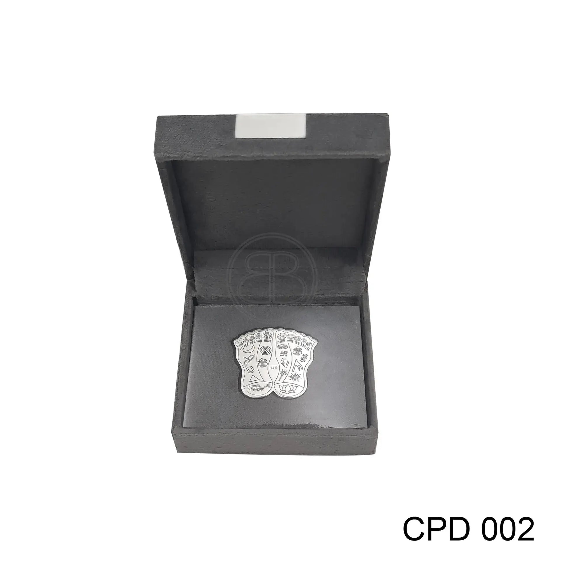 Divine Lakshmi Ji Charan Paduka Bharat Silverware