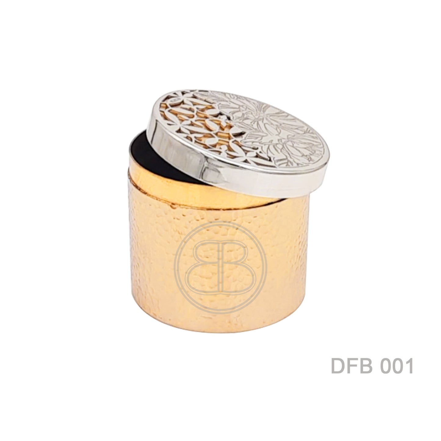Dry Fruit Box Nakshi Engraving & Cutwork | Gold
