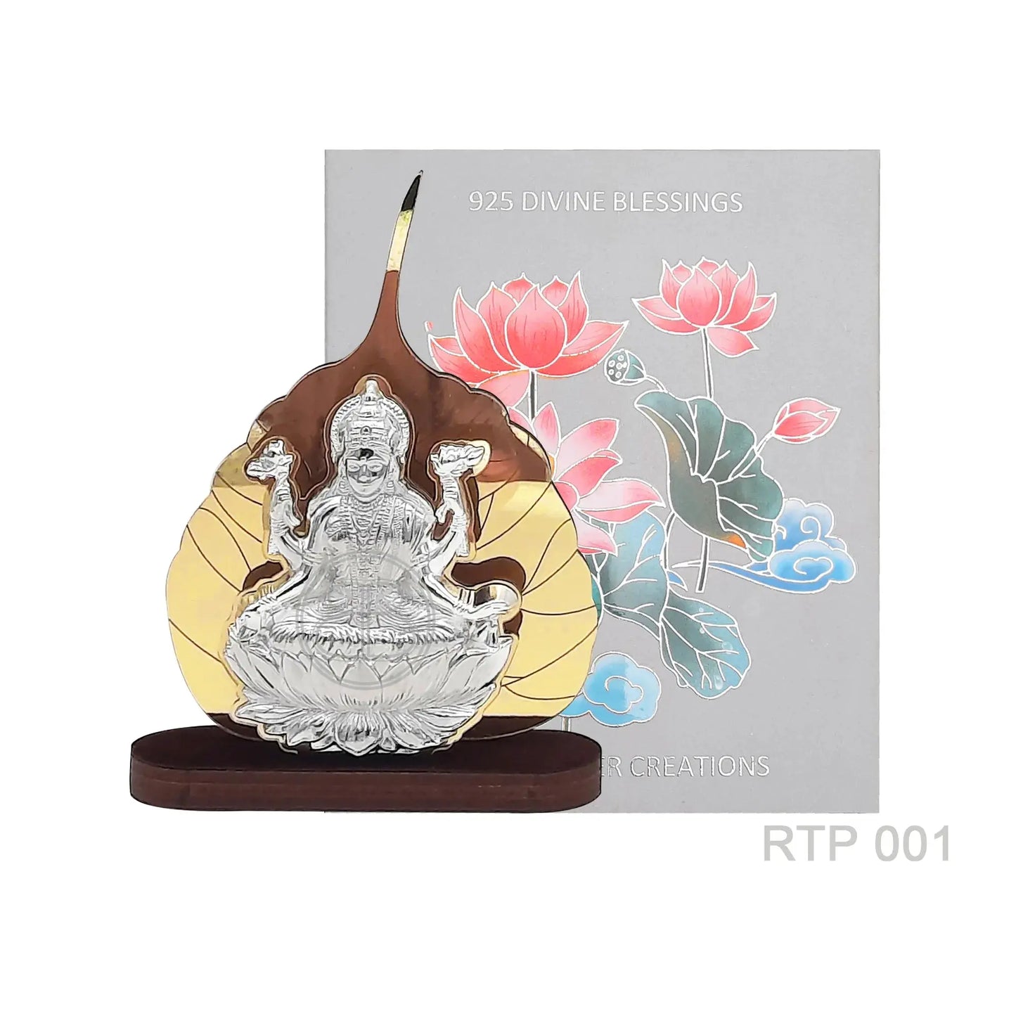 Divine Lakshmi Ji - Peepal Leaf