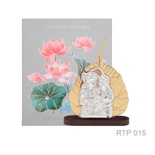 Divine Shiv Parivar - Peepal Leaf