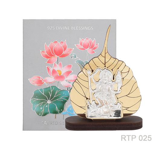 Divine Kali Durga Ji - Peepal Leaf
