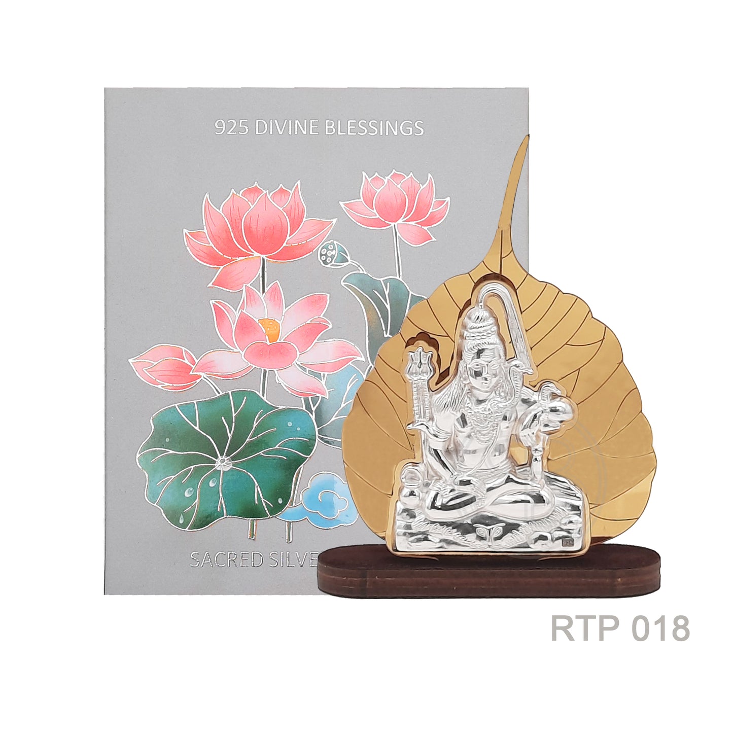 Divine Shiv Ji - Peepal Leaf