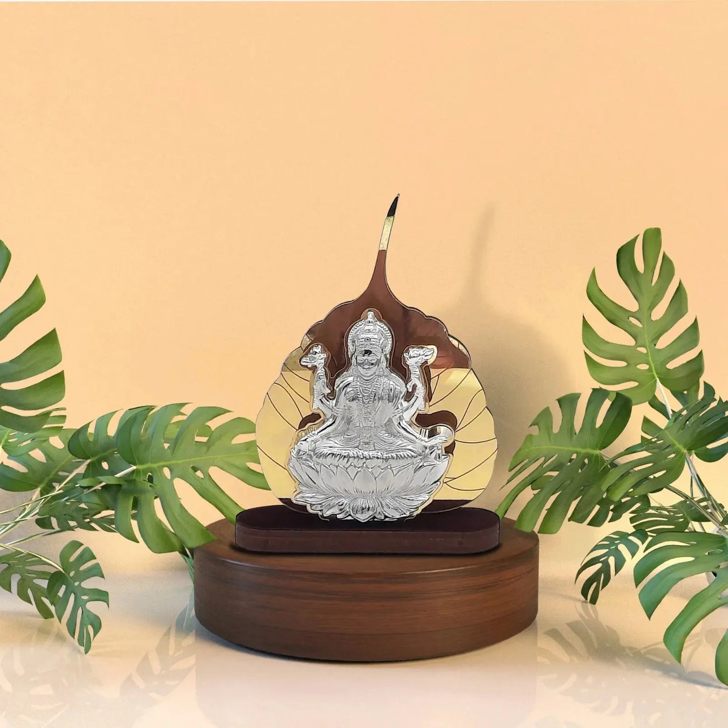 Divine Lakshmi Ji - Peepal Leaf