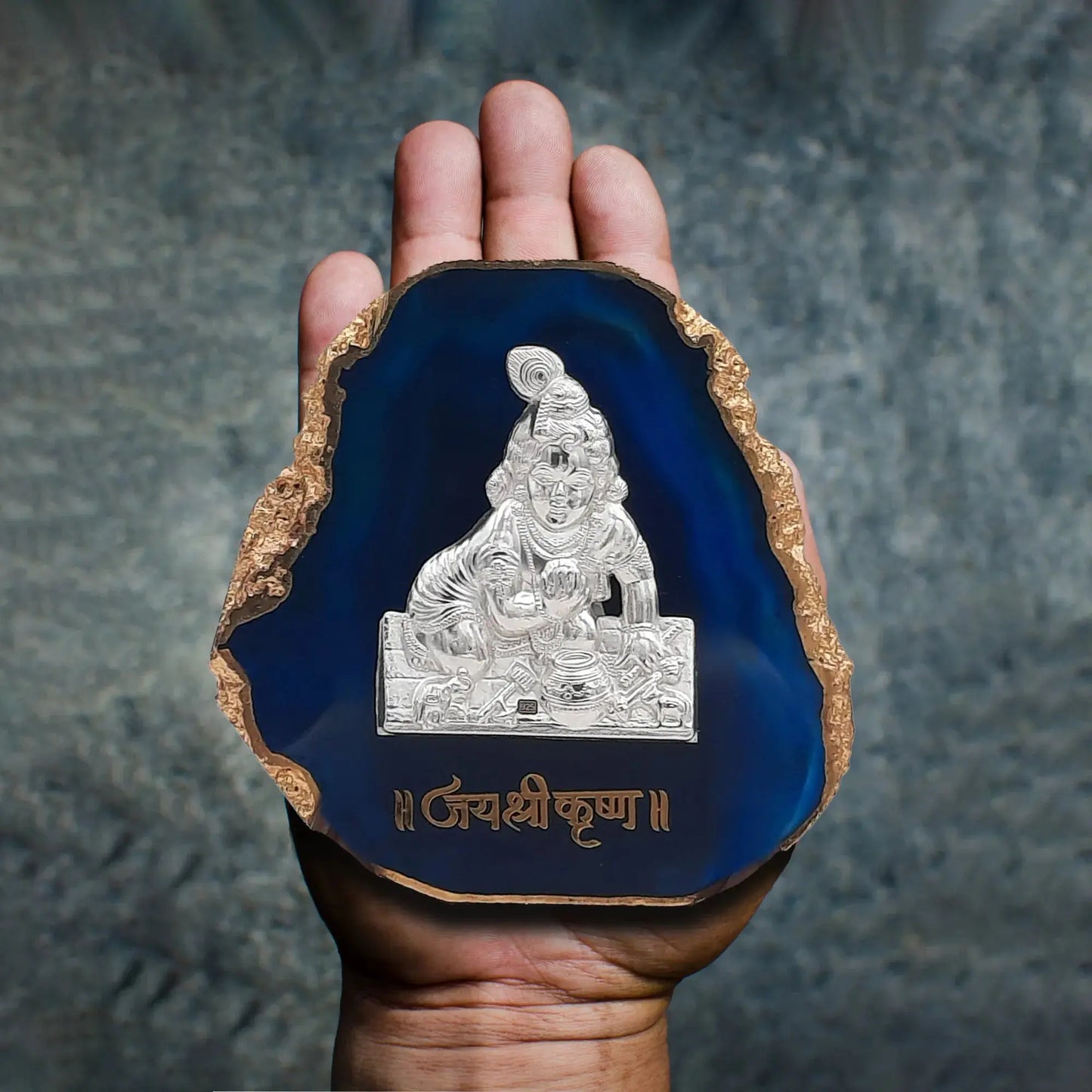 Divine Laddu Gopal Ji - Agate