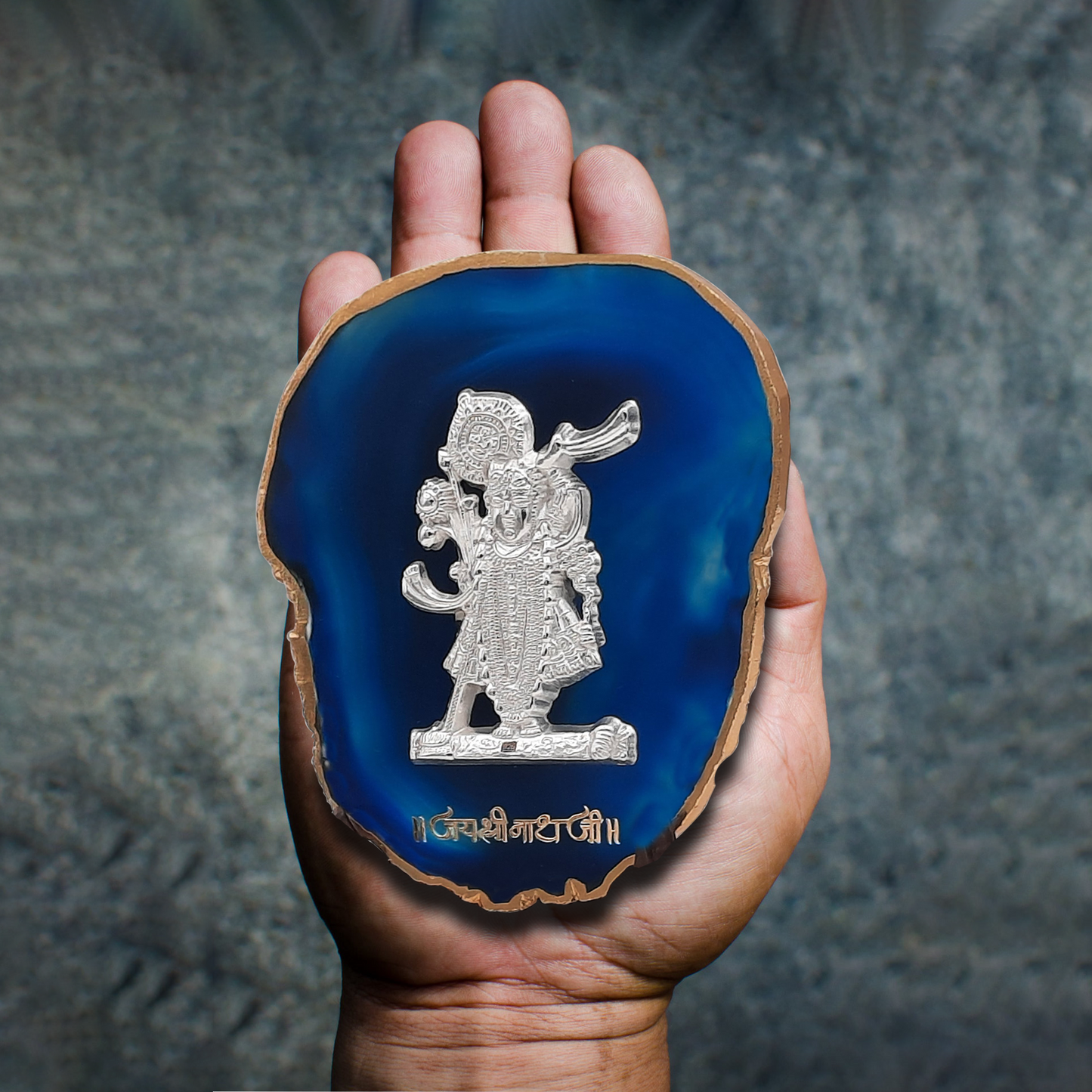 Divine Shri Nath Ji - Agate